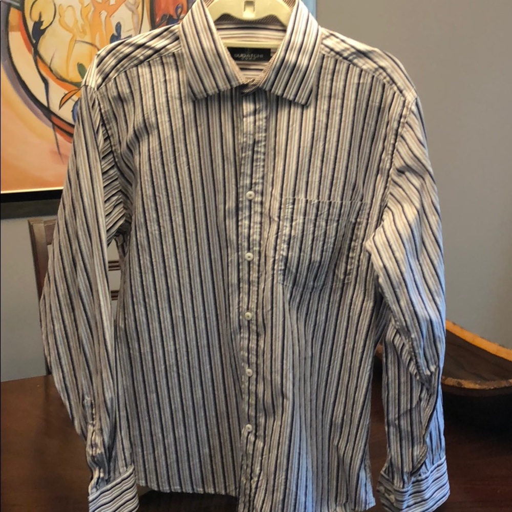 Bugatchi Striped Button Down